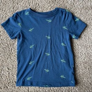 EUC Crewcuts fighter jet cotton t-shirt
